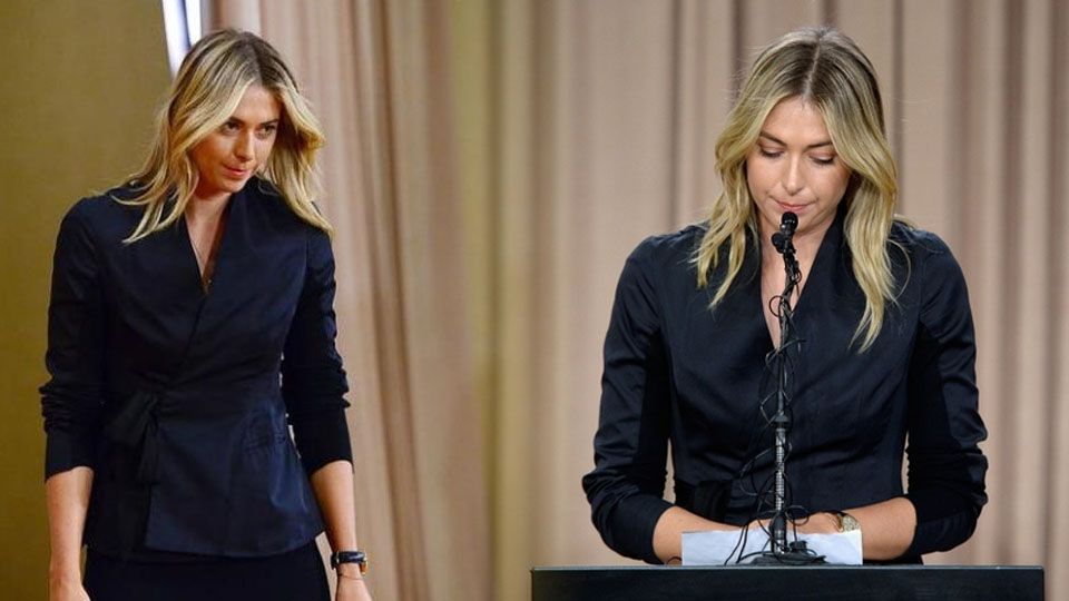 Maria Sharapova menerima hukuman karena terbukti mengonsumsi zat bernama Meldonium. Copyright: © Gettyimage